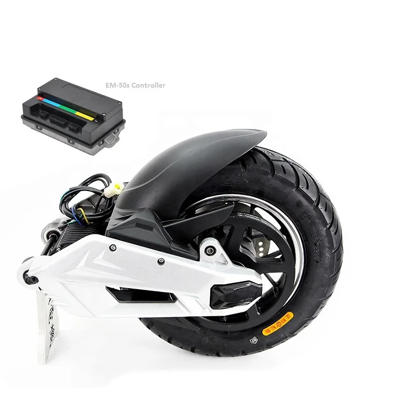 QSMOTOR 1000W BLDC Mid-drive Motor Assembly Conversion Kits for Electric  Scooter, with 10inch Wheel 45-55kmph Torque