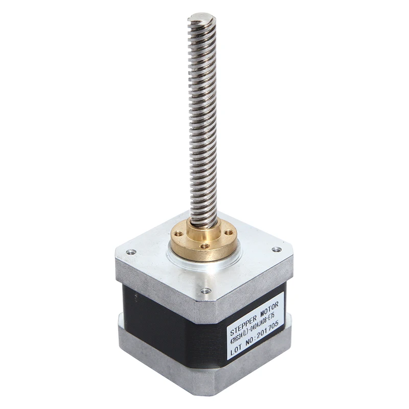 Threaded Rod Nema17 Nema 17 Linear Stepper Motor With Lead Screw TR5 TR8 for 3d Printer