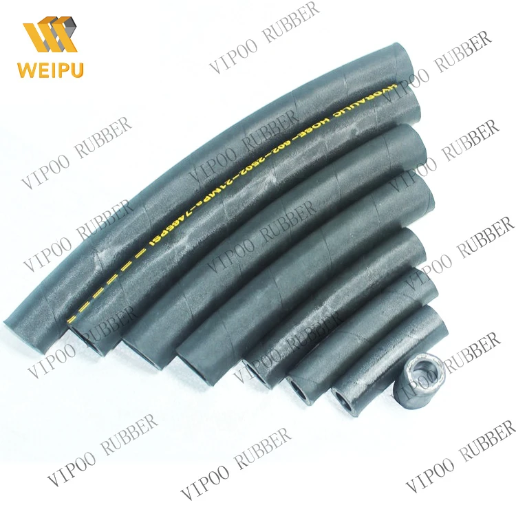 
Новейший дизайн гидравлической трубы 2sn 1/4 до 2 дюймовый резиновый шланг 