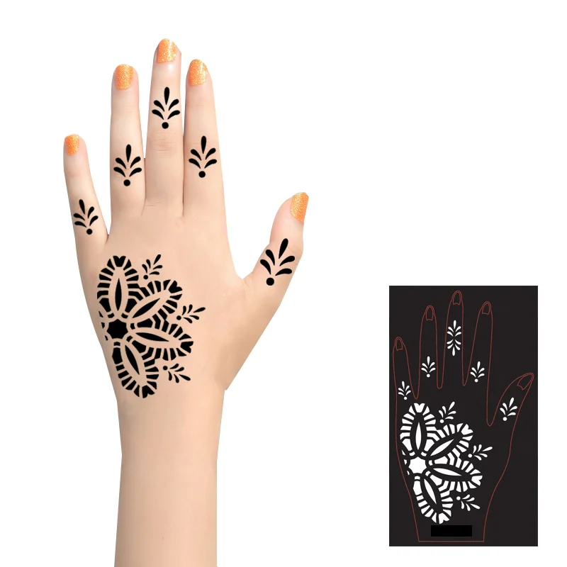 Indian Rose Lace Flower Tattoo Stencil Diy Body Leg Arm Art Airbrush Painting Women Tattoo Stencil Template Buy Tattoo Stencil Template Body Leg Arm Art Airbrush Indian Sticker Product On Alibaba Com