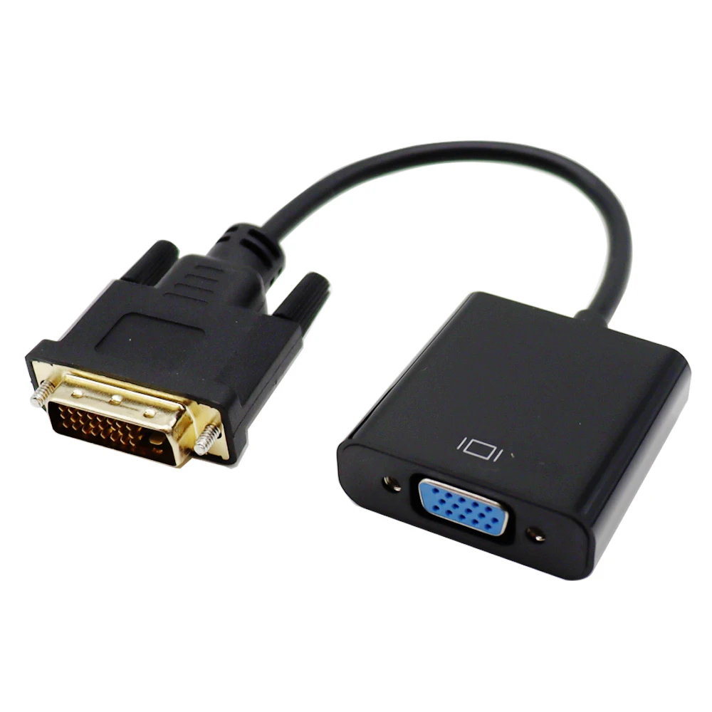 Dvi To Vga Adapter Full Hd 1080p Dvi D Male To Vga Female Adapter 24 1