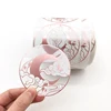Lamina d'oro rosa che timbra