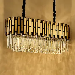 LED crystal chandelier E14 bulb Ring Chandelier for Living Room Pendant Light Decorative Lighting Style crystal chandelier