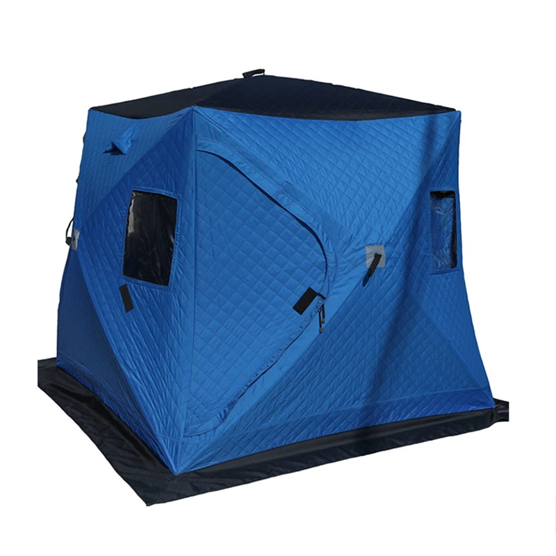 Outdoor Camping Winter Waterproof Insulated Ice Fishing Tent Automatic