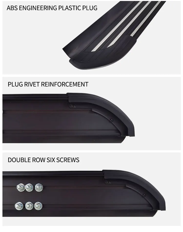 Factory Direct-selling Wholesale Customize Aluminum Alloy Bracket Fitting Running Board SIDE STEP for BJ40L PLUS BJ20 BJ40 supplier