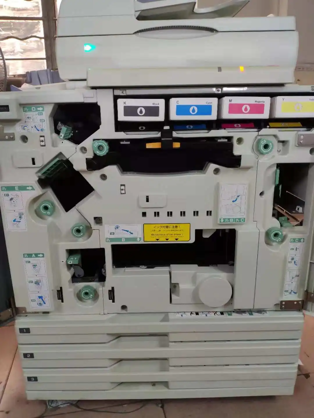 The Fastest Full Color Photocopier Machine for RISO Comcolor X1 9150 9110 Inkjet Printer on Sale