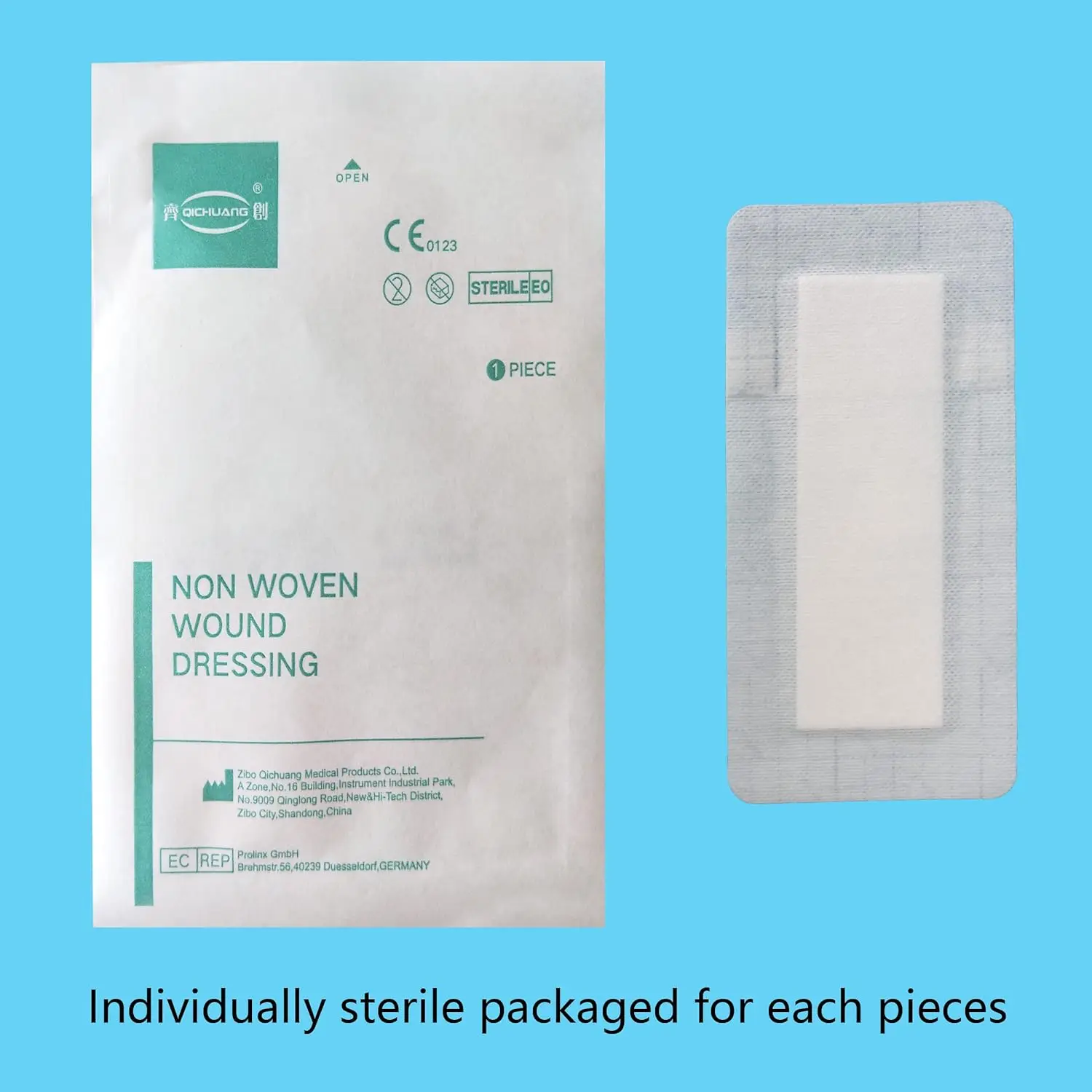 Gauze Island Dressing With Edge Wound Dressing With Self Adhesive ...