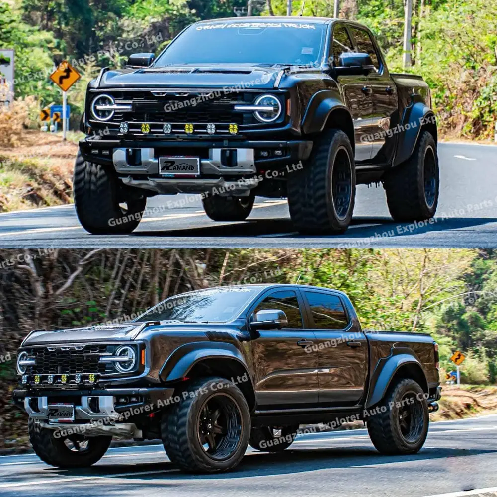 New Design Conversion Bodykit for Ranger T6 T7 T8 to Bronco Raptor Thailand Facelift Accessories for Ranger Upgrade Body Kit