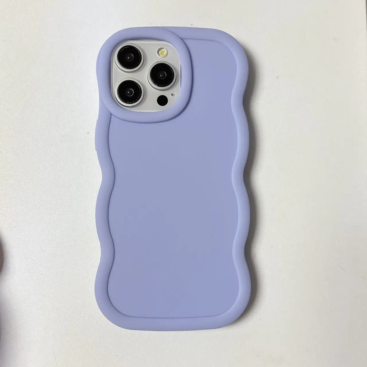 Cute Curly Wavy Phone Cases for Samsung Galaxy A05 A15 A25 A35 A55 |  Shockproof TPU Mobile Cases in Stylish Colors