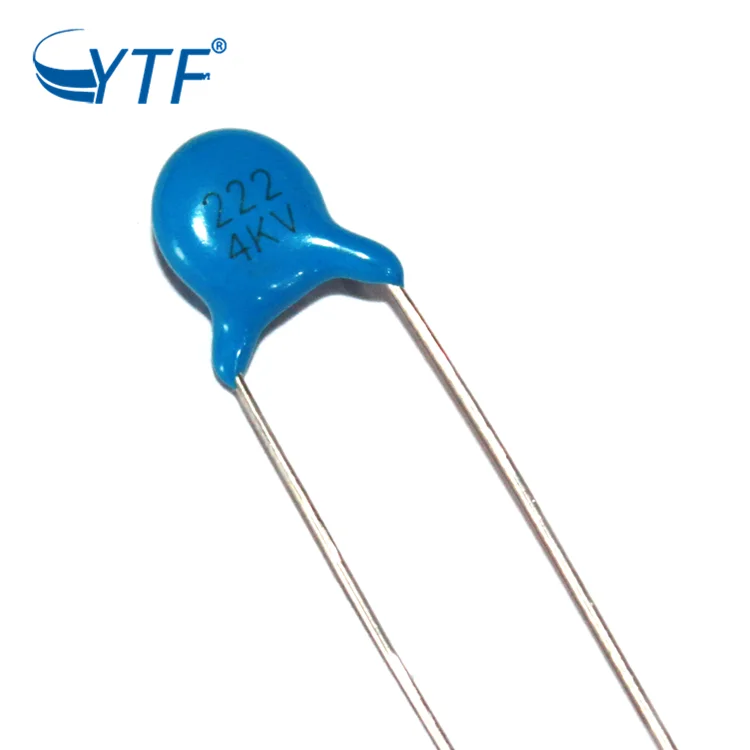 General Type Axial Leads Monolithic Ceramic Capacitor 222 4KV With Low Cost