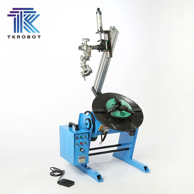 TKweld Custom Industrial CNC Automatic Rotary Welding Positioner Multi-Functional 30kg/600kg Load Capacities Engine Bearing