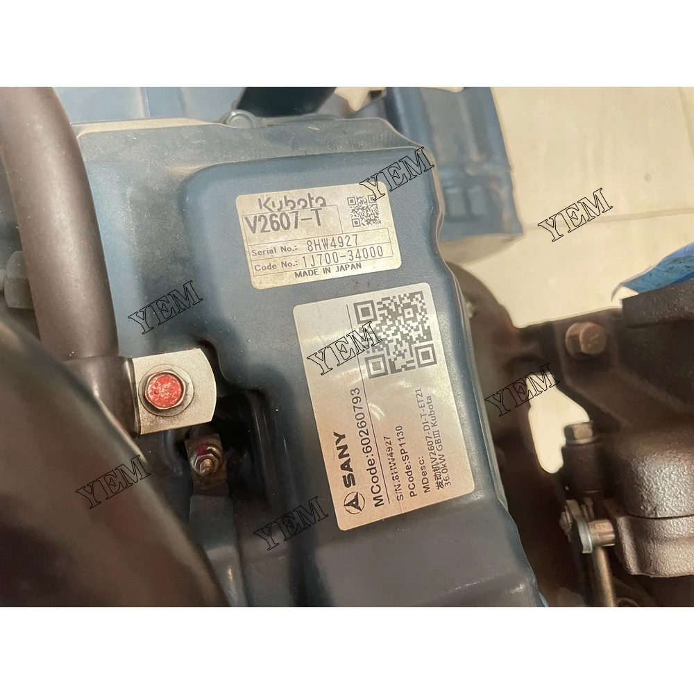 Complete Engine Assy for Kubota V2607-T Engine Part Advantage Supply