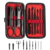 [Black Red] 10 Piece Set