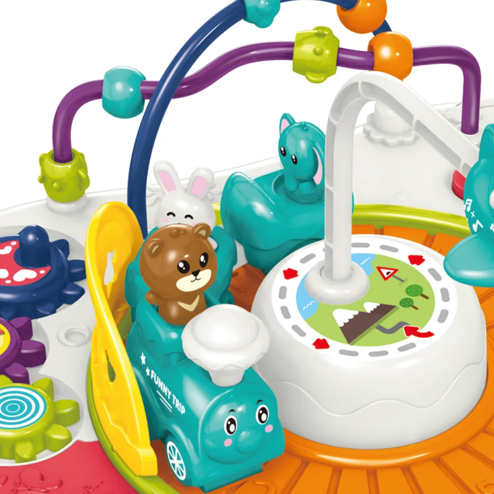 Wholesale Multifunctional 2 In1 Game Table Activity Desk Baby Infant Educational Study Toys