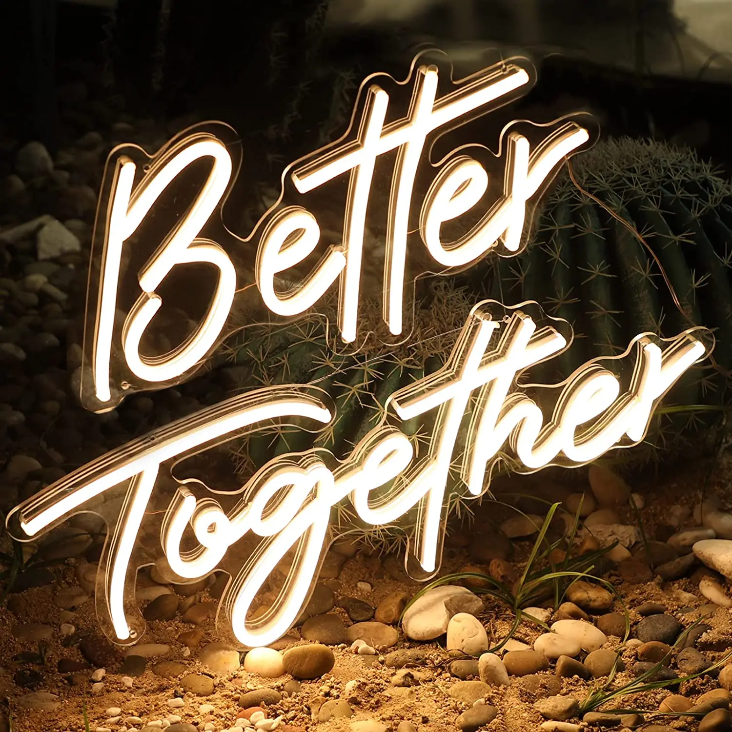 Wholesale neon sign better together neon lights sign led light