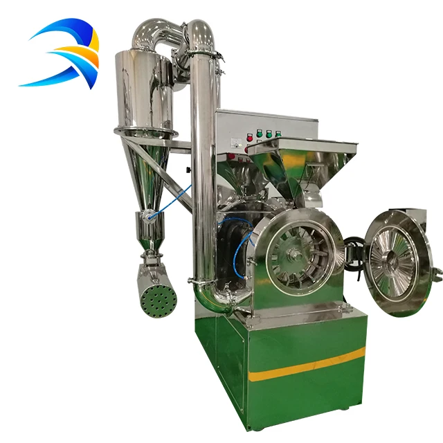 Automatic Hammer Mill Maca Ultra Fine Powder Pulverizer Machine with Water Cooling System