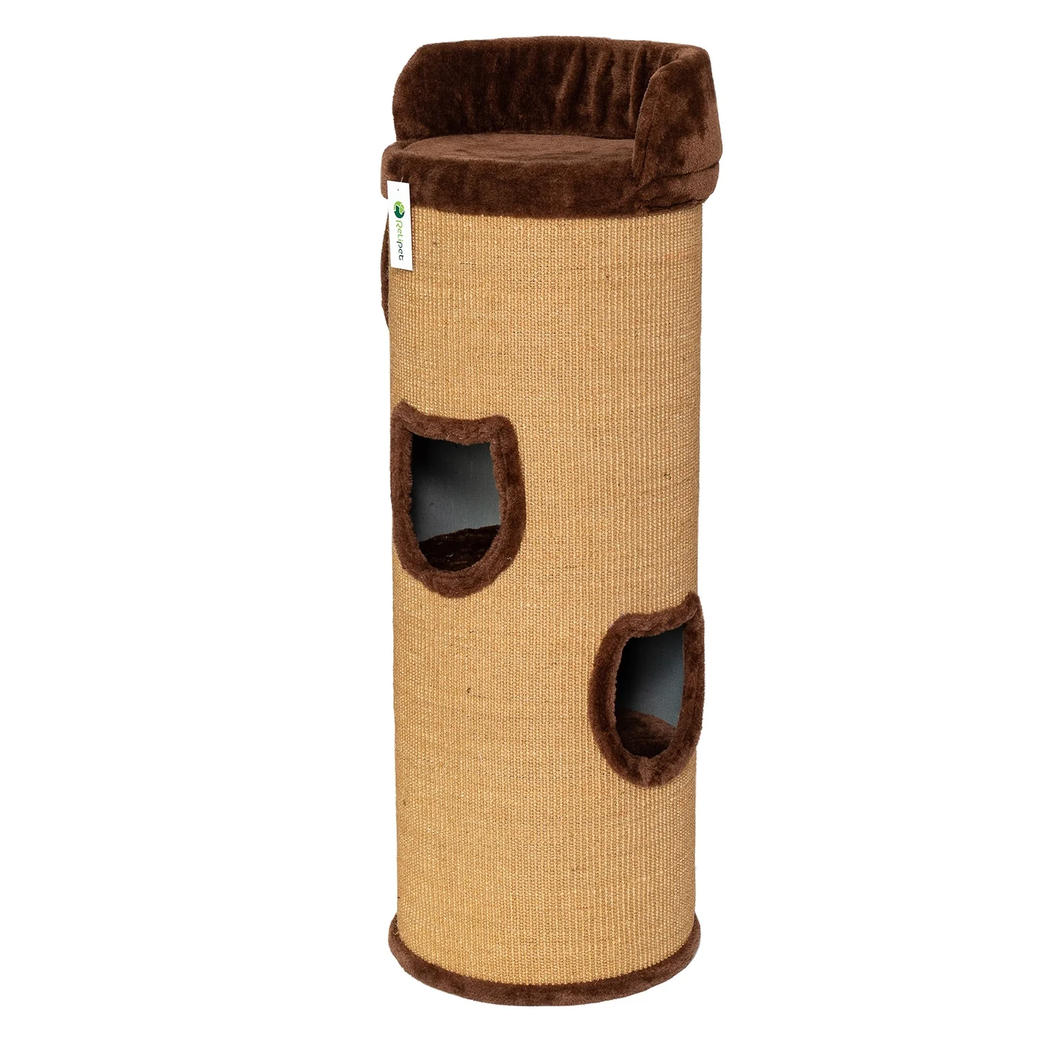 cat scratching post barrel