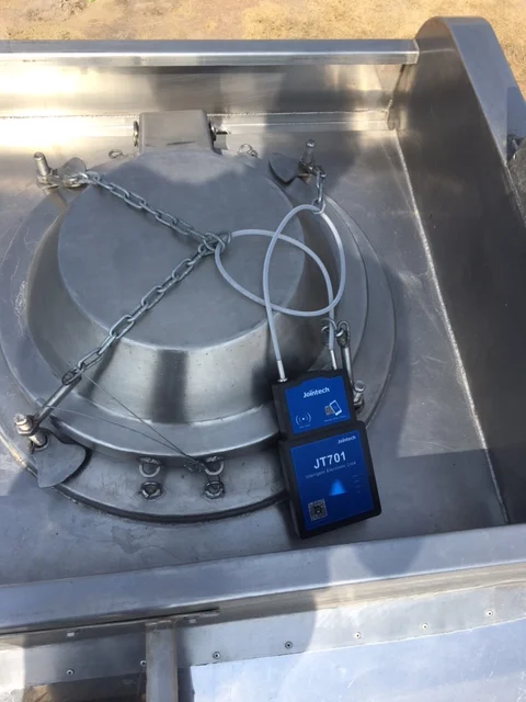 Tanker Truck Liquid Web Cargo Transit Hatches Valves Electronic Sealing IEC Explosive Proof GPS Tracking Seal