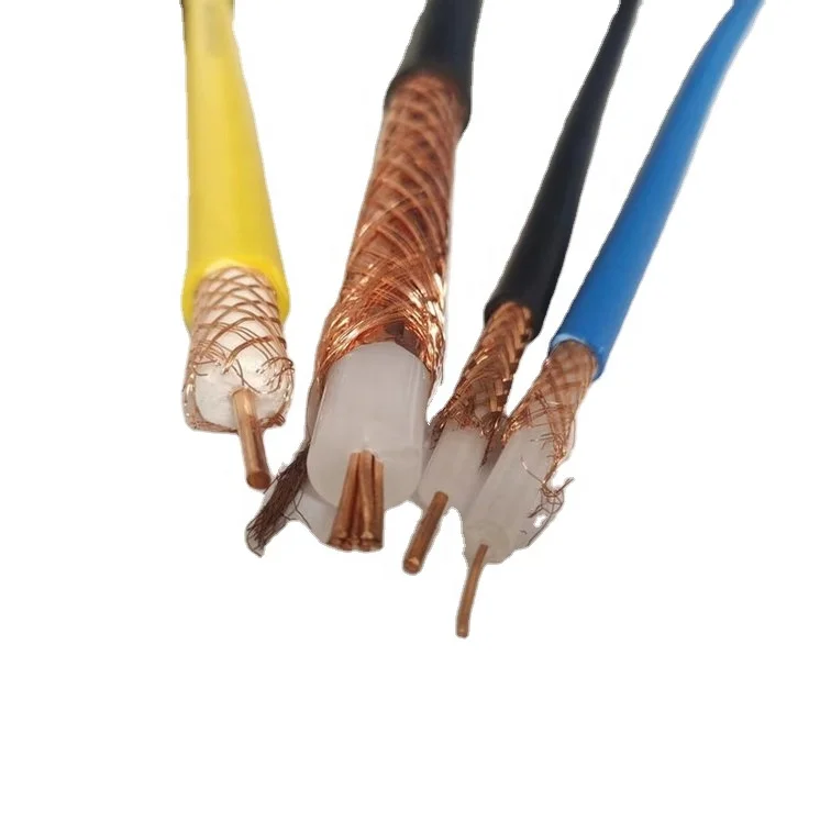 sywv pe physical foam insulated coaxial cable Characteristic impedance 75 ohms Shielded coaxial closed-circuit cable 100m