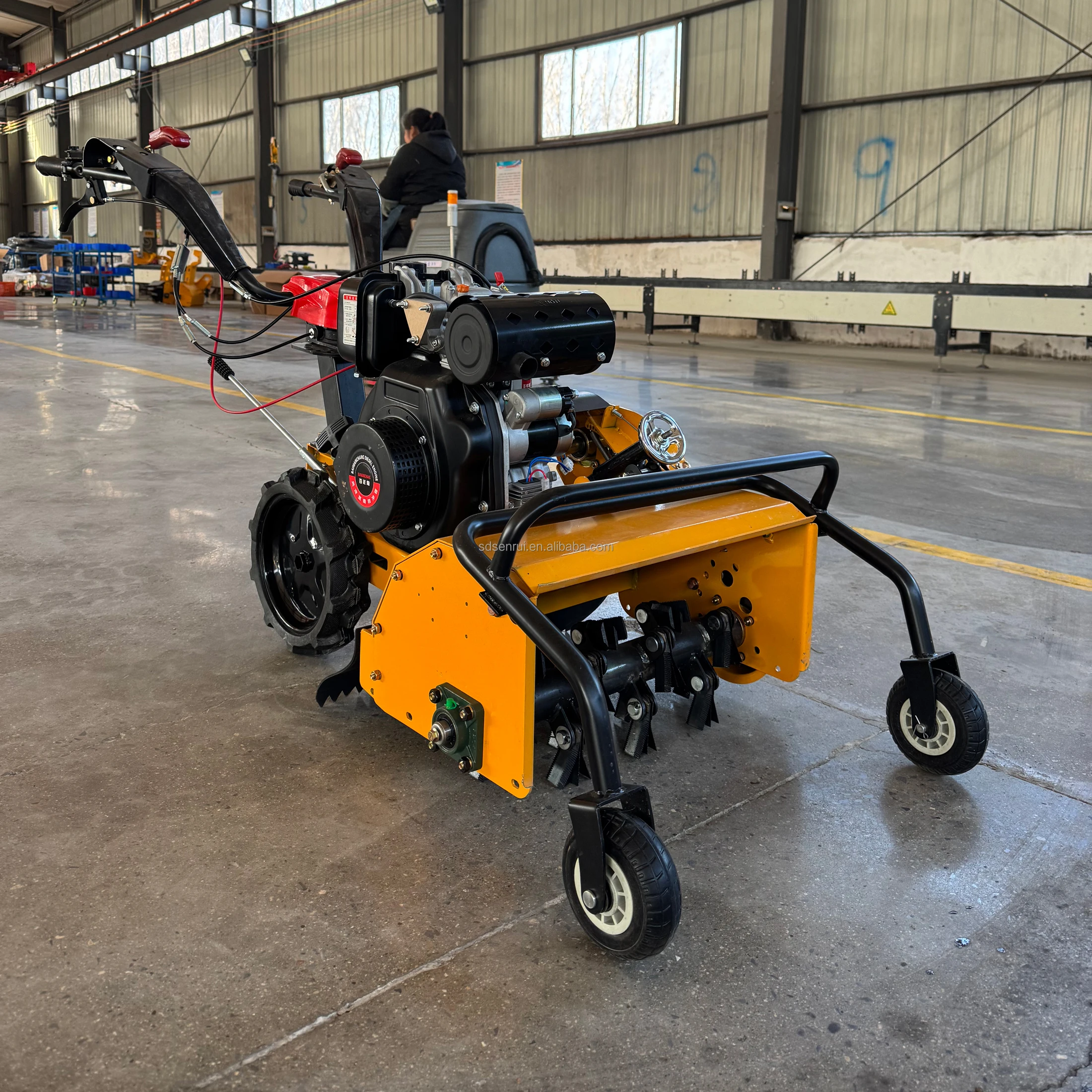 Automatic Walking Weeder Soil Tiller Garden Weeder Weeder Machine for ...