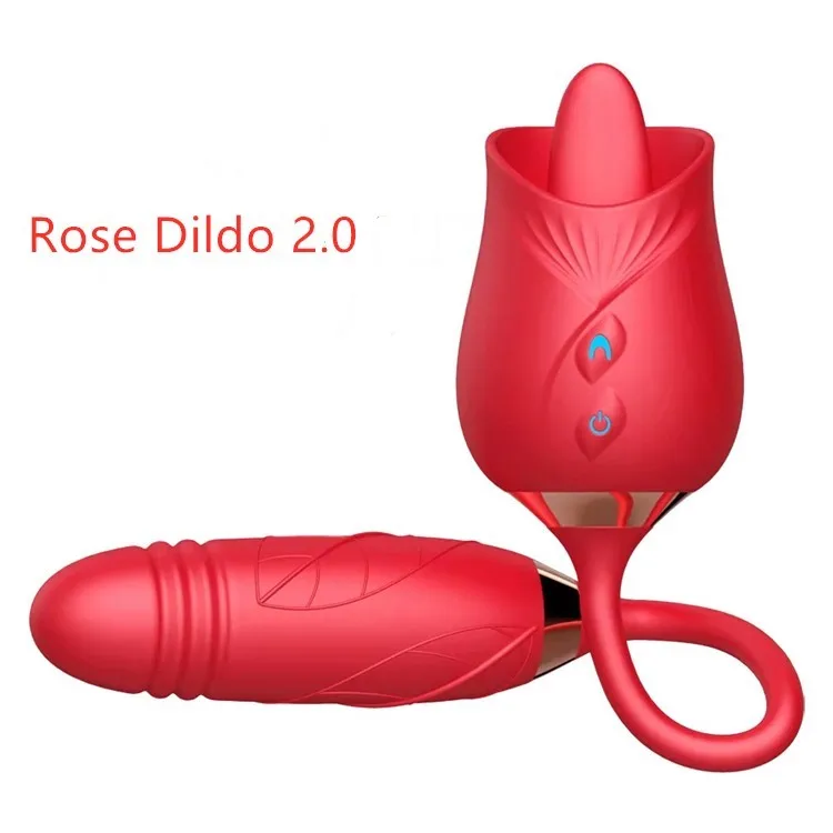 Rose Sex Adult Products Tongue Licking Tongue Up And Down 2 In 1 Vibrator Rose Extender With Dildo Buy Rose With Dildo rose Toy With Dildo rose Vibrator With Dildo Product on Alibaba