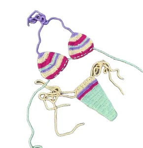 Knitting Sexy Popular Women Custom Bikini 2026 New Design High Quality Female Swimsuit Hot Selling Swimming Wear Wholesale