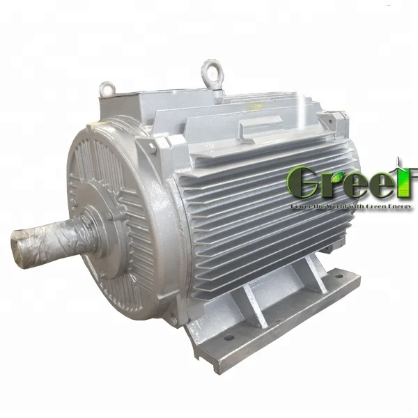 10KW 100KW Low RPM Magnet Alternator Free Energy Magnetic 发电机 3 Phase AC Permanent-Magnet 3