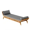 Teak Chaise Lounge Model D