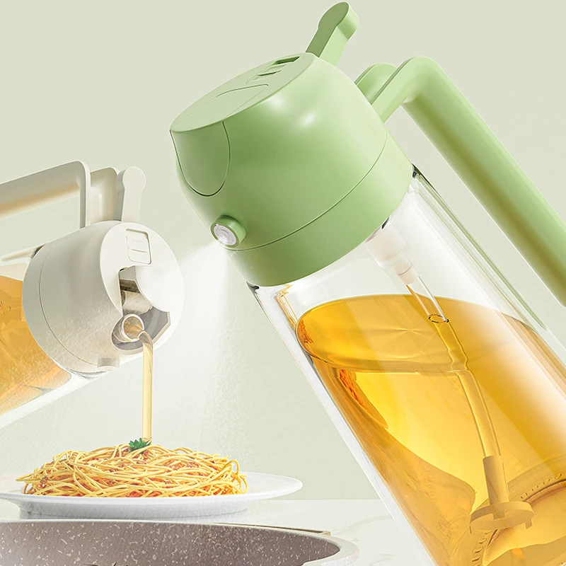 16 Oz Kitchen Cooking Oil Mister Automatic Openclose Leakproof Design