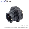 Male Back Mount Receptacle