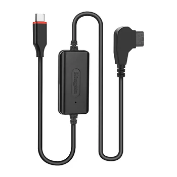 KingMa-Type-C to D-Tap V-mount Battery Charging Cable for Sony Camcorder Camera Battery Broadcast Camera Battery Fast Charge