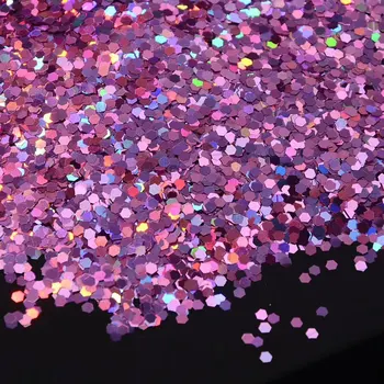 1KG High Quality Colorful shiny PET glitter Crafts chunky Glitter Powder for slime decoration