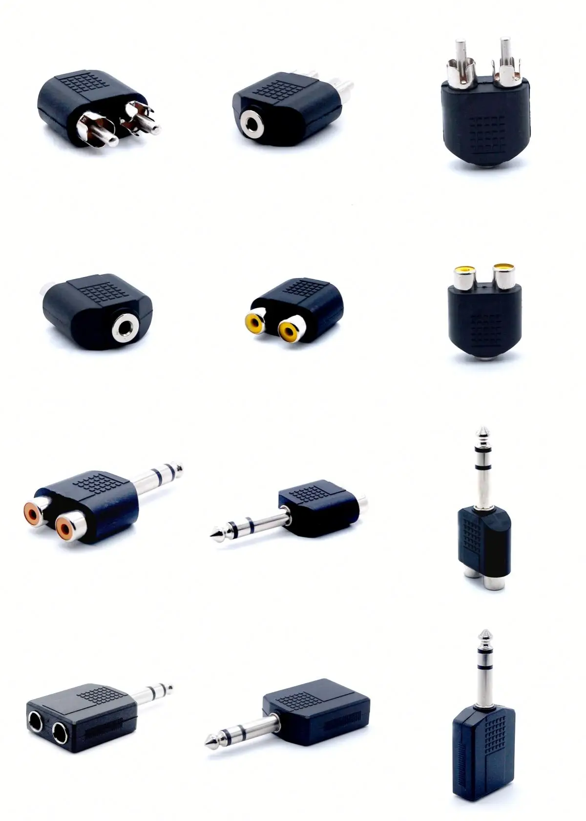 Kit 6 Protège-câbles Avec Connecteurs DC - 4x1,7m - Uxcell - Pour Câbles électriques