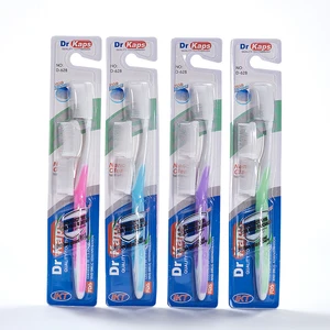 Men's Disposable Biodegradable Toothbrush Soft Bristle Household Plastic Handle for Oral Cleaning Effective Cigarette Stains