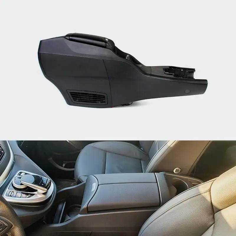 Scatola Portaoggetti Bracciolo Centrale In Plastica Per Mercedes Classe E W213 S213 (2016-2020)