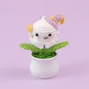 Magic Ghost Flower (petit bassin blanc)-Chapeau violet silencieux