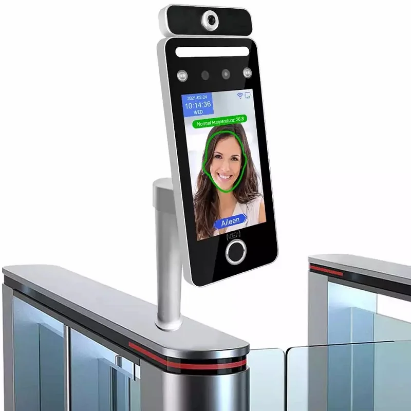 AI уход за кожей лица 5 дюймов IPS экран распознавания отпечатков пальцев посещаемость времени с датчиком температуры умная система контроля