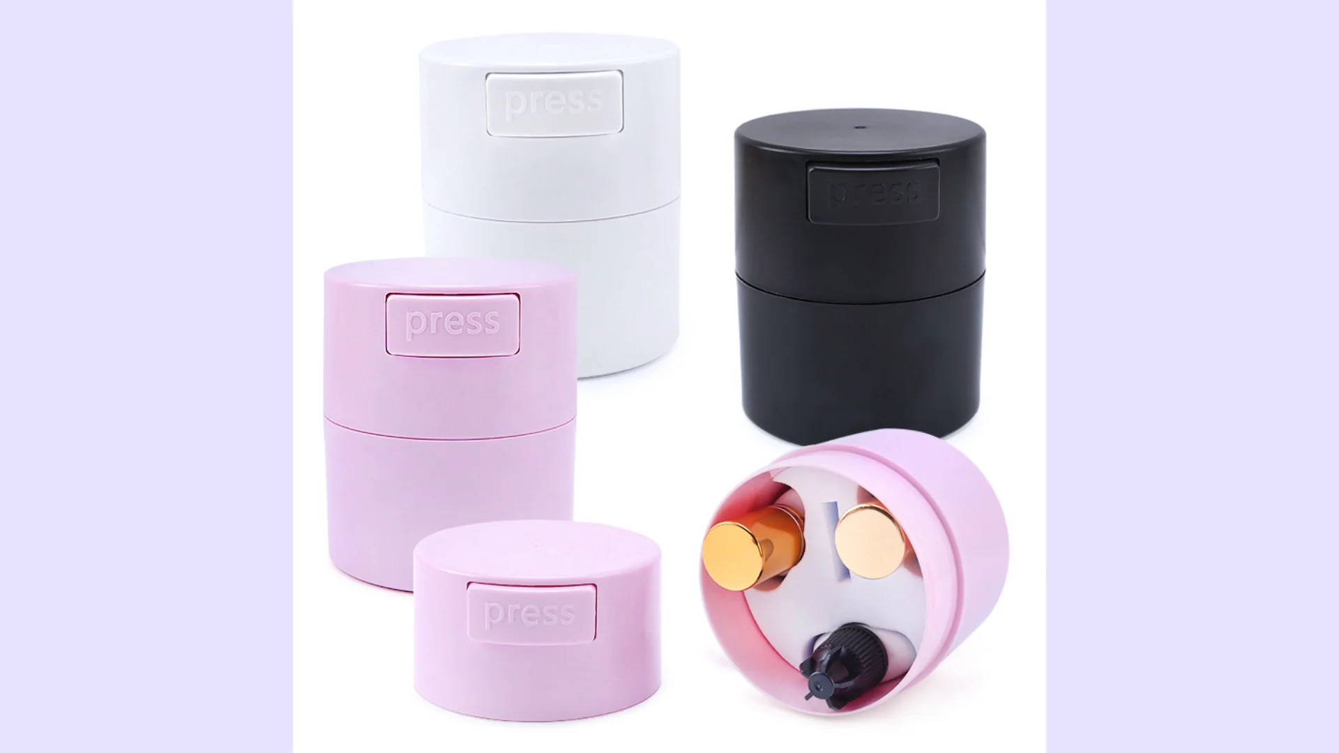 Top Quality Plastic Lash Holder Individual Eyelash Glue Storage Jar