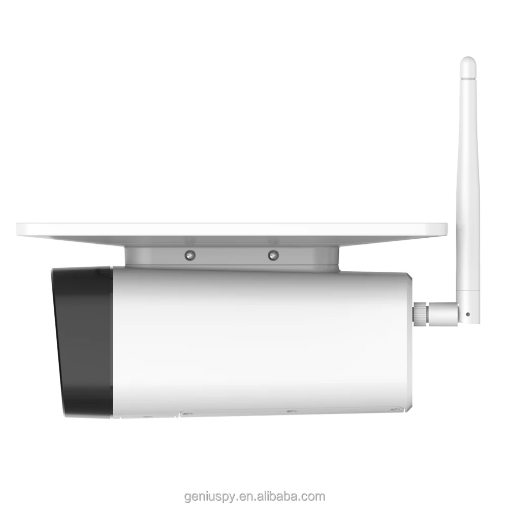 1080P 4MP Solar Bullet Camera  WiFi Outdoor Waterproof Wireless Solar Powered PIR IP Battery Security Camera Two Way Audio