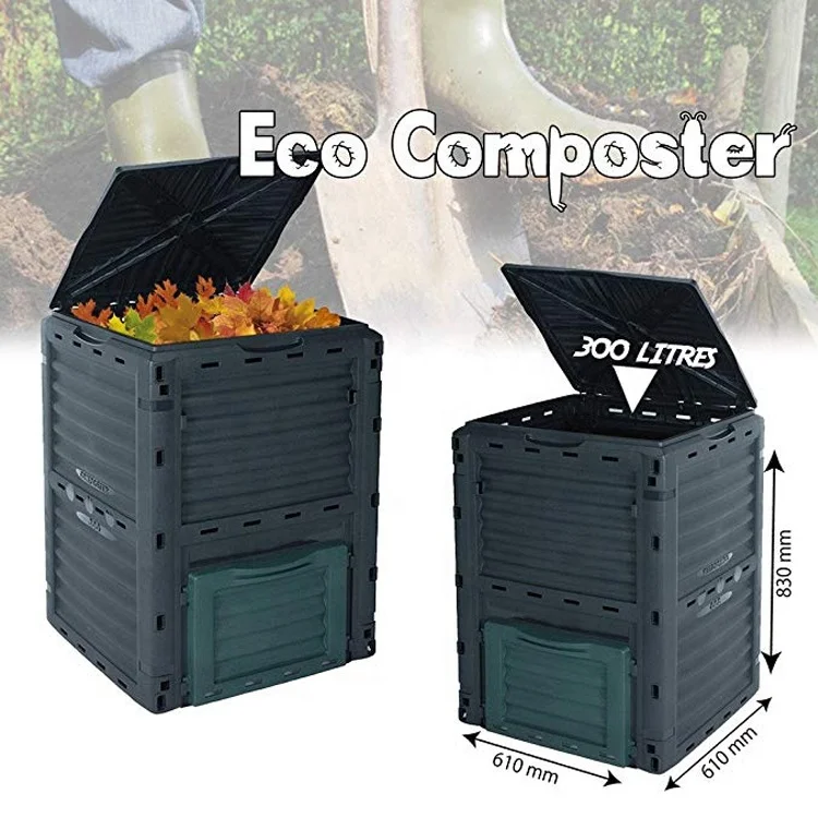 VERTAK 300L Outdoor-Garten Groer Kunststoff-Dnger-Komposter Faltbarer Wurm-Kompostbehlter|  Alibaba.com