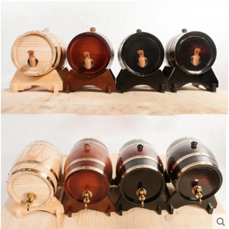 3l/5l/10l/20l/30l/50l100l/150l Oak Barrels Household Wooden Red White