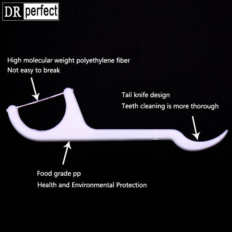 Высококачественная натуральная клейкая зубная нить, лидер продаж
