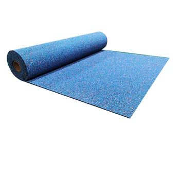 70%EPDM High Density Gym Rubber Floor Roll indoor protective gym flooring mats rubber roll for Gym Home Workout