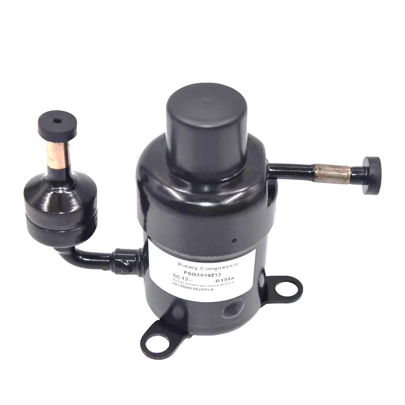 FSThemo Vertical Type  12v 24cv 48v  Dc air Conditioner Cooling Cold Micro Tiny Rotary Refrigerator Compressor With Control PCB