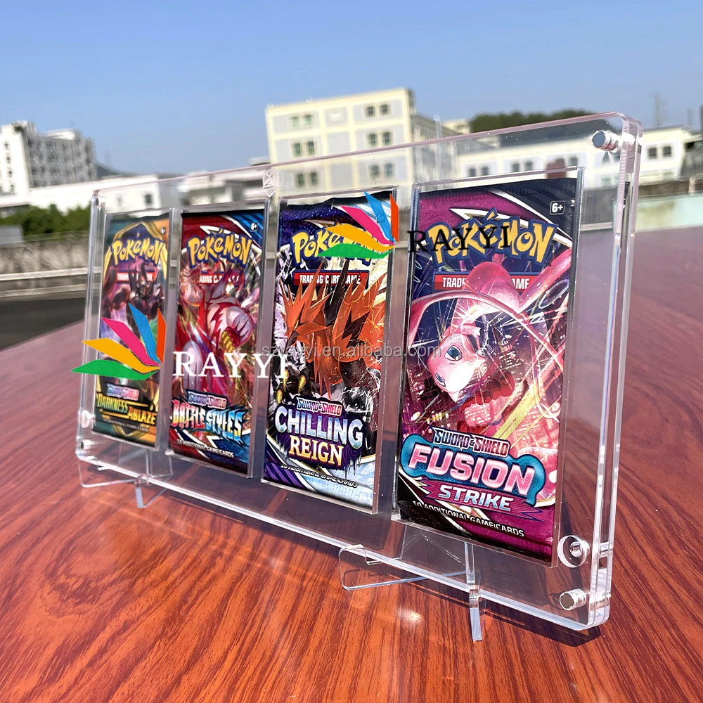 Ray Yi Custom Tcg Mtg Yugioh Pokemon Booster Packs Display Wholesale 3 ...