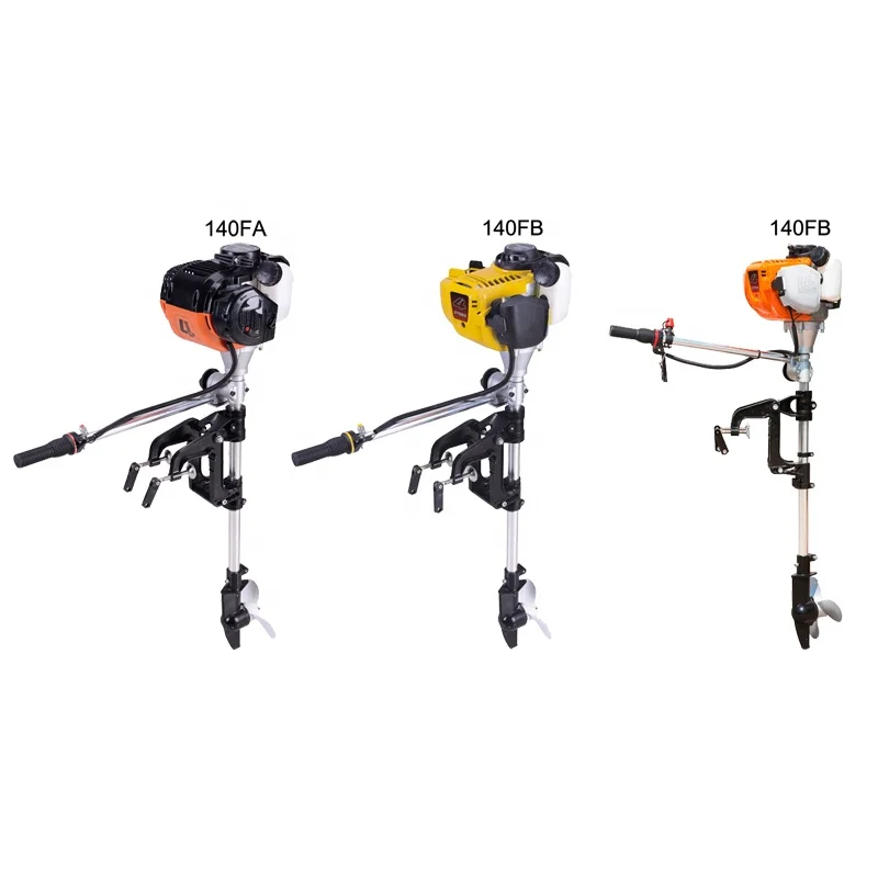 Motore Fuoribordo 2 Tempi 3.5 HP Per Barche – Raffreddato Ad Acqua, Albero Corto 42 Cm, Avviamento Manuale, Per Gommone E Pesca