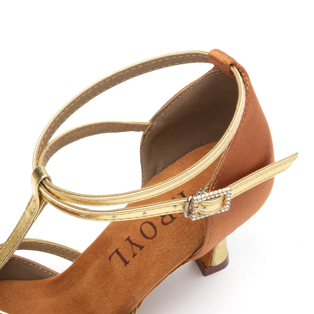 L809, популярные женские туфли на высоком каблуке для бальных танцев сальсы, женские туфли для латиноамериканских танцев