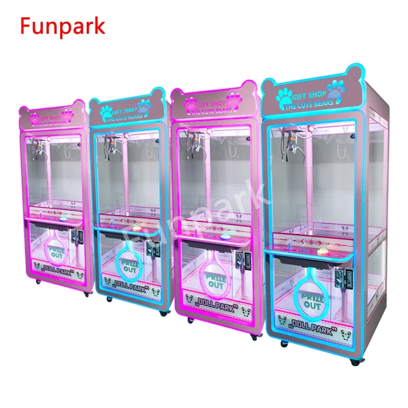 Funpark Hot Selling  Claw Crane Machine Coin Operated Game Machine for Entertainment Center factory