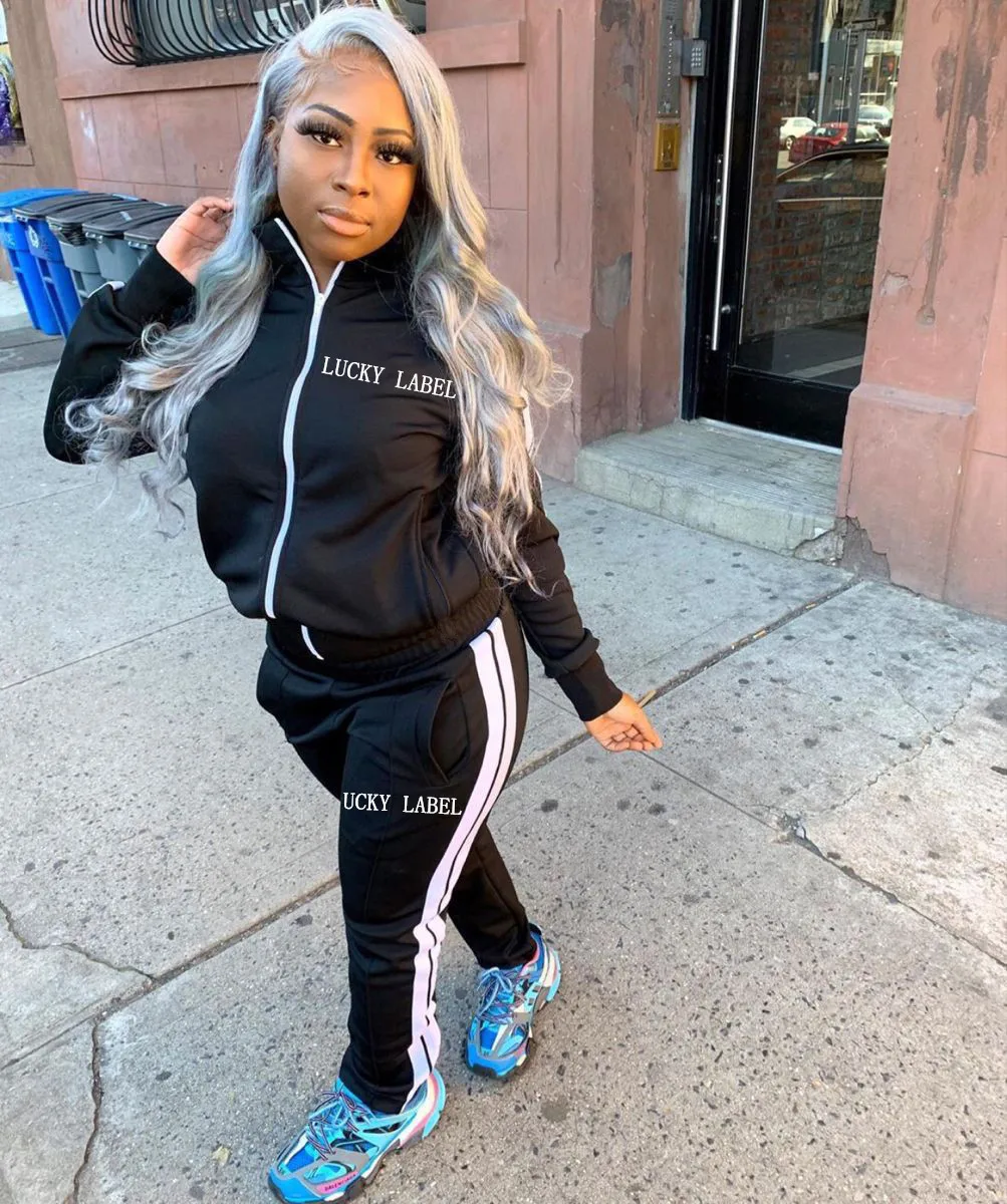 LUCKY LABEL Women's Tracksuit Set Eco-Friendly Stylish