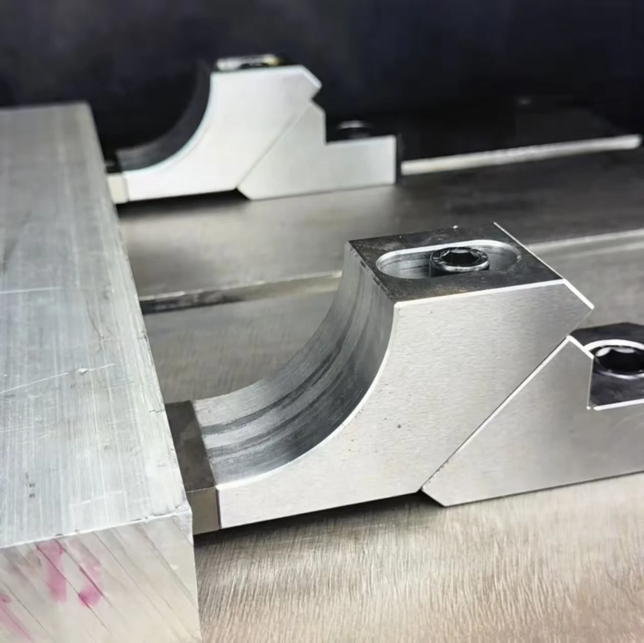 TEBAK  Vice Fixturing M8 OK Vise Frog Clamps Flat End Bench Vice Workholding Fixturing CNC M12 Precision Side Fixed Clamp